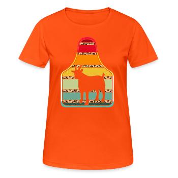 Livestock Breeders - Women's Breathable T-Shirt - neon orange - Front - AI Model Female 172 dark (172cm)