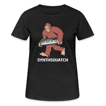 Djing Label Keyboard DJ - Women's Breathable T-Shirt - black - Front - AI Model Female 172 light (172cm)