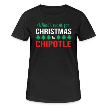 Spicy Chipotle Chilli Chili Pepper Jalapeno Chili - Women's Breathable T-Shirt - black - Front - AI Model Female 172 light (172cm)