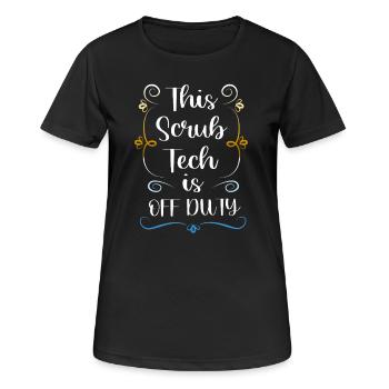 Chirurg Chirurgie CTA - Frauen T-Shirt atmungsaktiv - Schwarz - Vorne - AI Model Female 172 light (172cm)