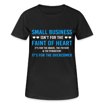 Entrepreneur bourreau de travail - T-shirt respirant Femme - noir - Devant - AI Model Female 172 light (172cm)