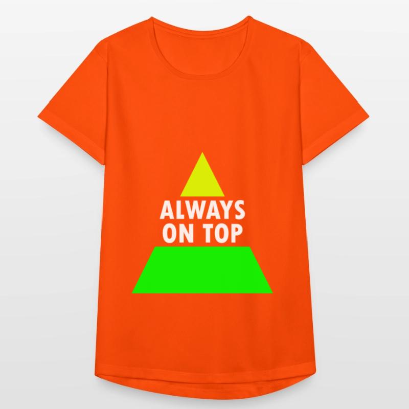 Always on top (split triangle) Women's Breathable T-Shirt