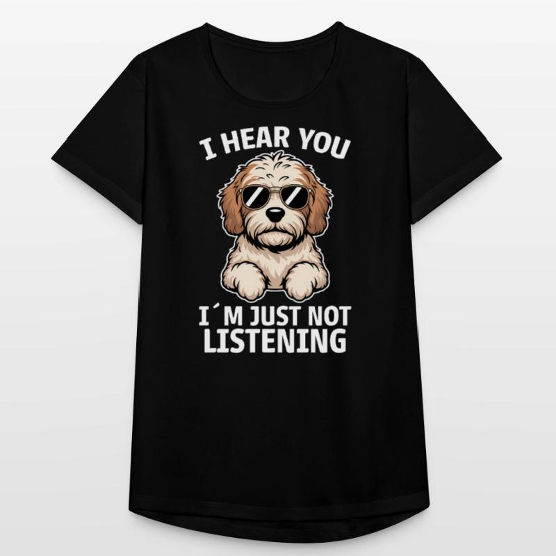 Cockapoo Spruch Hunde Lustiges Cockapoo Geschenk Frauen T-Shirt atmungsaktiv