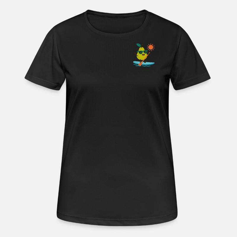 Sporty pear - Women's Breathable T-Shirt - black