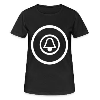 bell - Women's Breathable T-Shirt - black - Front - AI Model Female 172 light (172cm)