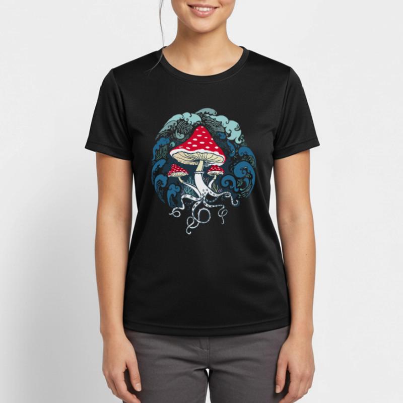 Toadstool toadstools Women's Breathable T-Shirt