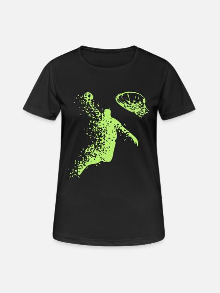 basketball - Women's Breathable T-Shirt - black