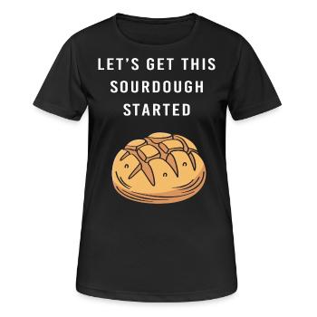 Baker Baker Baking - Women's Breathable T-Shirt - black - Front - AI Model Female 172 light (172cm)