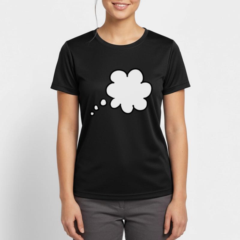 Thought bubble thought bubble Women's Breathable T-Shirt