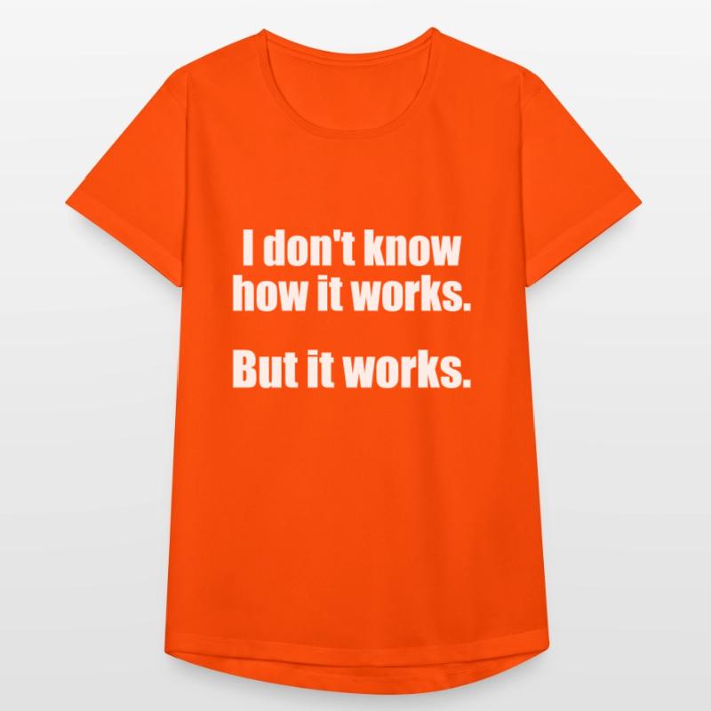 Programmierer, Software, Informatik, Developer Frauen T-Shirt atmungsaktiv