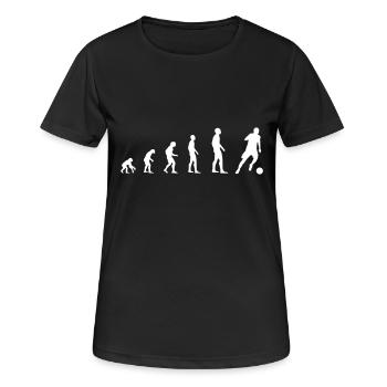 Kicker - Evolution - Women's Breathable T-Shirt - black - Front - AI Model Female 172 light (172cm)