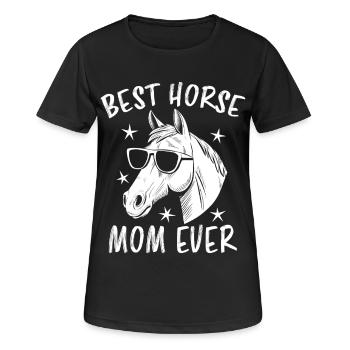 Pferde Spruch Reitsport Lustiges Pferde Geschenk - Frauen T-Shirt atmungsaktiv - Schwarz - Vorne - AI Model Female 172 light (172cm)