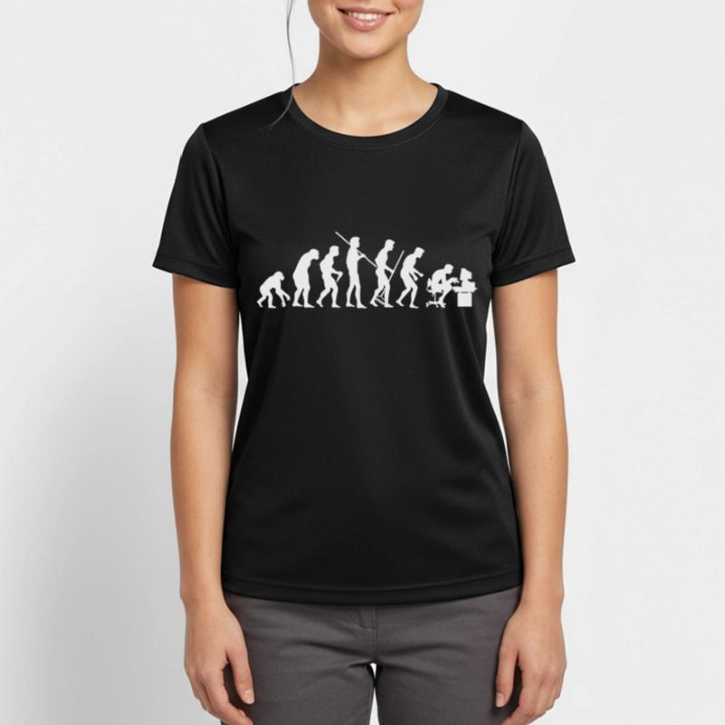 Évolution de la société T-shirt respirant Femme