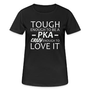 PKA Crazy Pharmacy - T-shirt respirant Femme - noir - Devant - AI Model Female 172 light (172cm)