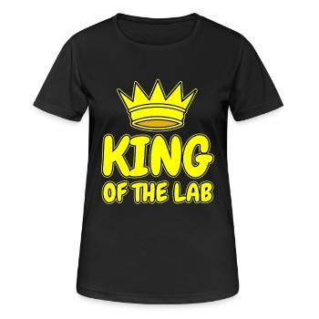 technicien de laboratoire en laboratoire cadeau - T-shirt respirant Femme - noir - Devant - AI Model Female 172 light (172cm)