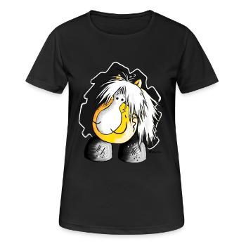Haflinger - Avelignese - Cheval - T-shirt respirant Femme - noir - Devant - AI Model Female 172 light (172cm)
