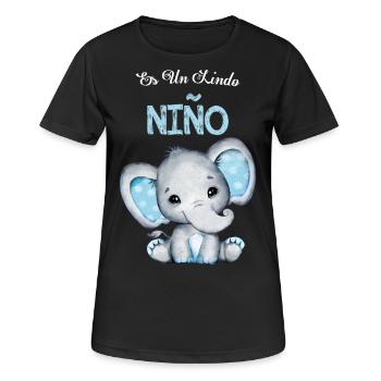 It's A Cute Boy Party Gender Reveal - Women's Breathable T-Shirt - black - Front - AI Model Female 172 light (172cm)