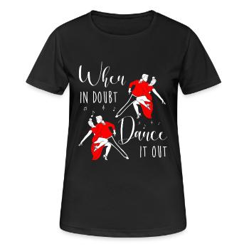 Salsa Dancer Dancer - Women's Breathable T-Shirt - black - Front - AI Model Female 172 light (172cm)
