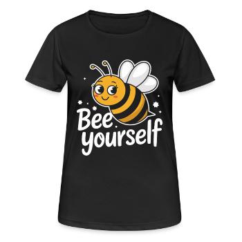 abeille abeille apicultrice abeille abeille - T-shirt respirant Femme - noir - Devant - AI Model Female 172 light (172cm)