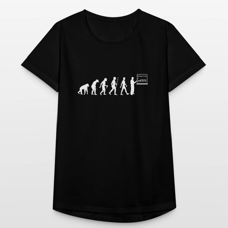 Les enseignants Evolution professeur Professeur Professeur T-shirt respirant Femme