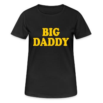 Big daddy - T-shirt respirant Femme - noir - Devant - AI Model Female 172 light (172cm)