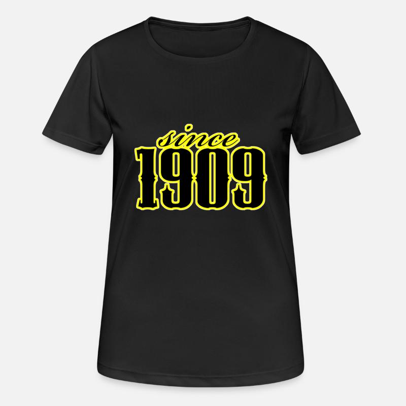 since 1909 (black) - Women's Breathable T-Shirt - black