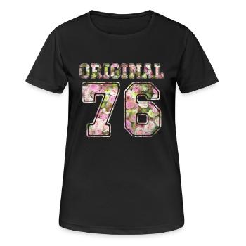 1976 Original 76 - Women's Breathable T-Shirt - black - Front - AI Model Female 172 light (172cm)