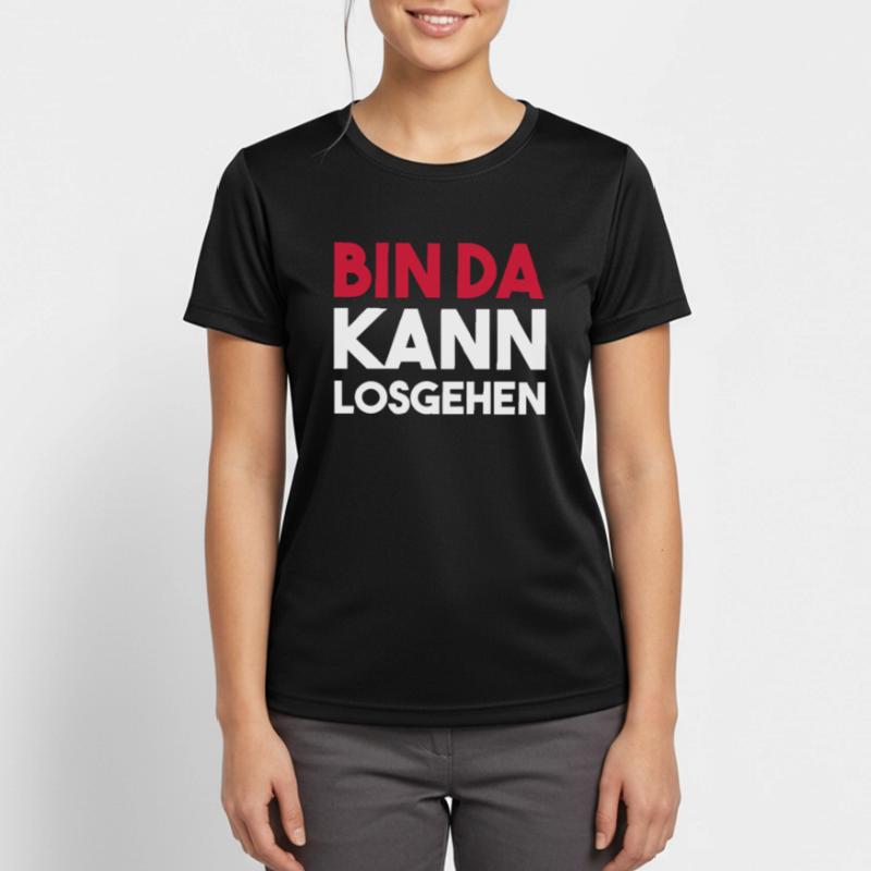BIN DA can get started Women's Breathable T-Shirt