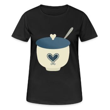 sugar bowl - Women's Breathable T-Shirt - black - Front - AI Model Female 172 light (172cm)