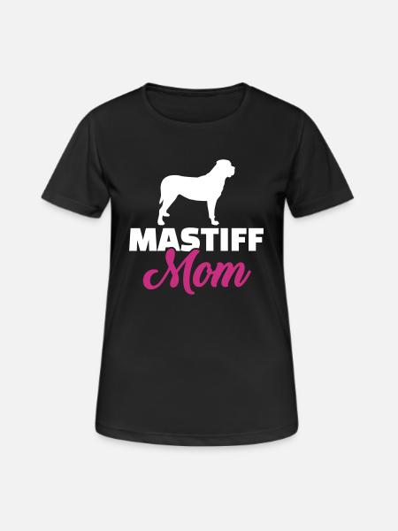 Mastiff - Frauen T-Shirt atmungsaktiv - Schwarz