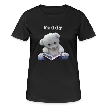 Teddy - Women's Breathable T-Shirt - black - Front - AI Model Female 172 light (172cm)