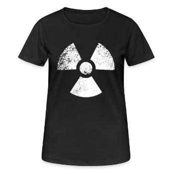 SHAPES SHAPES GRUNGE - T-shirt respirant Femme - noir - Devant - AI Model Female 172 light (172cm)