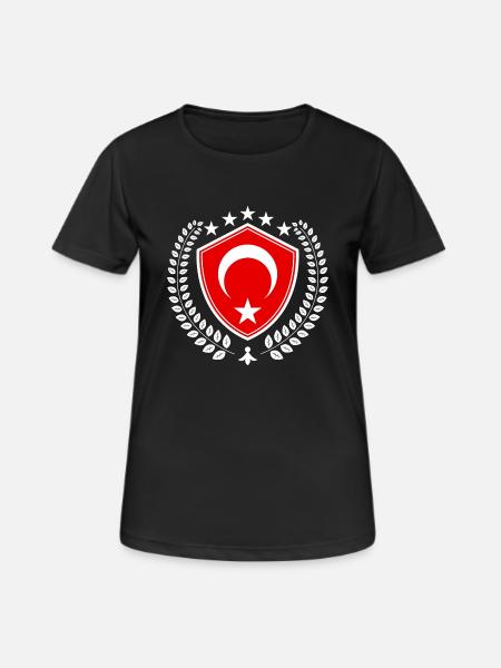 Turquie - T-shirt respirant Femme - noir