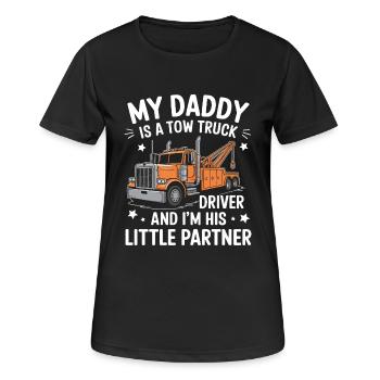 Tow Truck Truck Tow Truck - Women's Breathable T-Shirt - black - Front - AI Model Female 172 light (172cm)