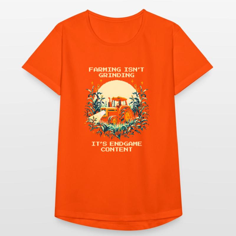 Landwirtschaft = Endgame | Kein Tutorial-Modus Frauen T-Shirt atmungsaktiv