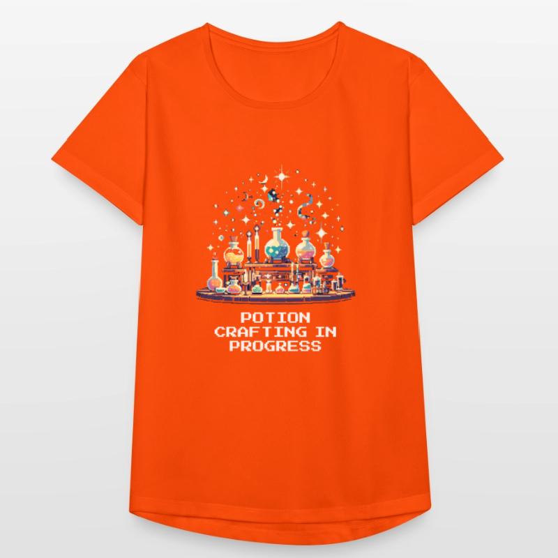 Healing potion in progress | Bartender during the mixing process Women's Breathable T-Shirt