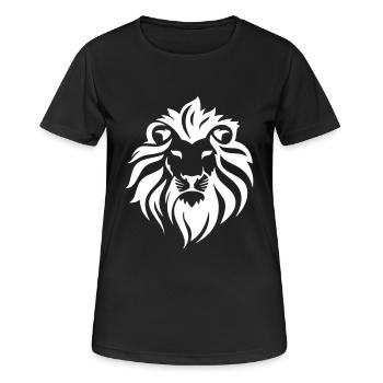 lion - Women's Breathable T-Shirt - black - Front - AI Model Female 172 light (172cm)