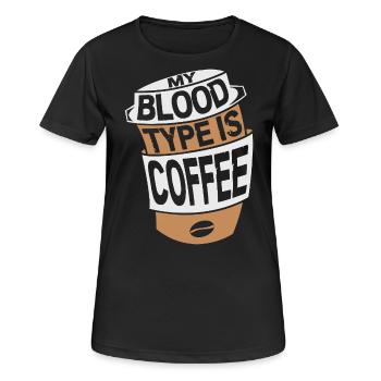 Pflege Pfleger Pflegerin Blutentnahme Phlebotomist - Frauen T-Shirt atmungsaktiv - Schwarz - Vorne - AI Model Female 172 light (172cm)