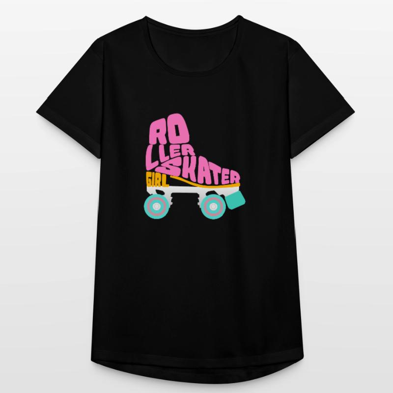 Roller Skates Tshirt Roller Skates Gift Women's Breathable T-Shirt