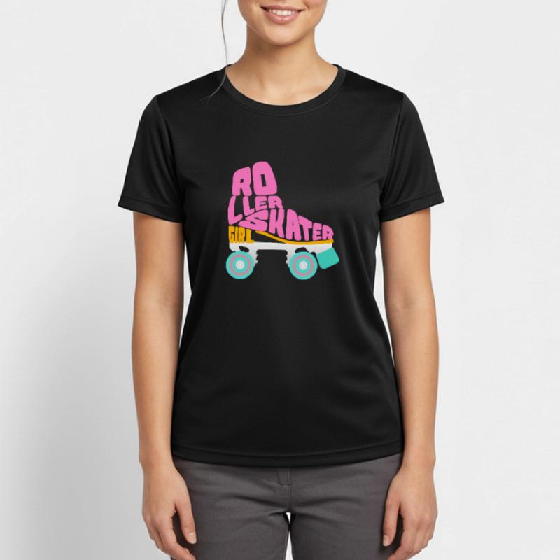 Roller Roller Roller Roller Cadeau T-shirt respirant Femme