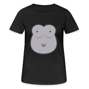 Gorilla Costume Animal Monkey Gorilla - Women's Breathable T-Shirt - black - Front - AI Model Female 172 light (172cm)