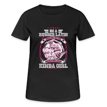 Car Lover girl - Women's Breathable T-Shirt - black - Front - AI Model Female 172 light (172cm)