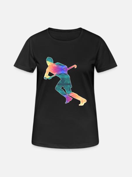 field Hockey - Women's Breathable T-Shirt - black