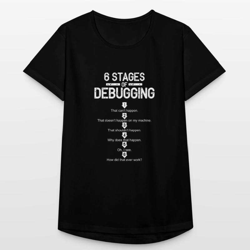 Debugging Programmer Computer Science Computer Nerd Women's Breathable T-Shirt