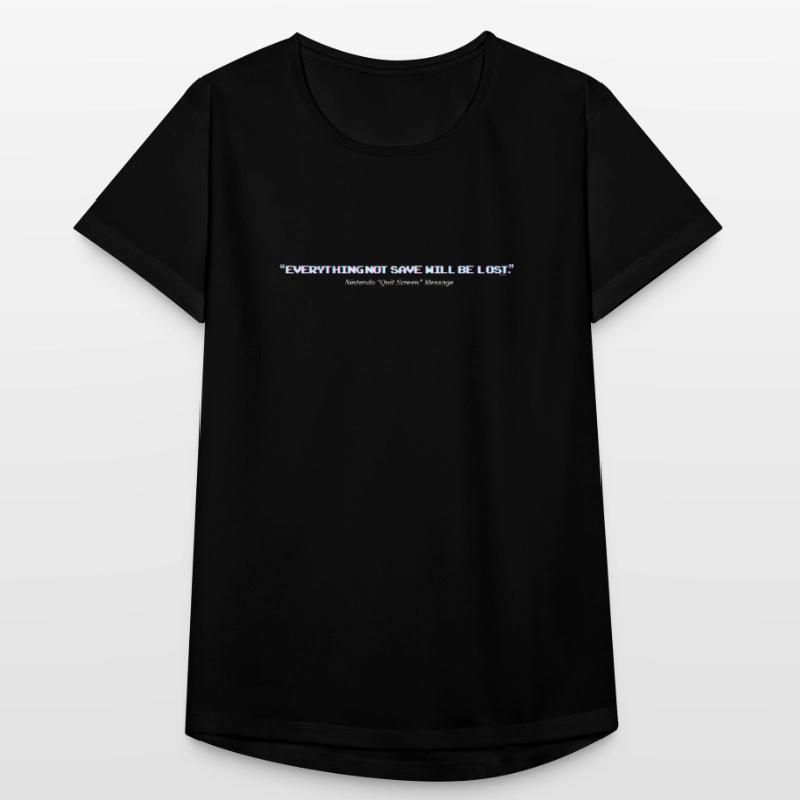 Retro Computer Screen message Women's Breathable T-Shirt