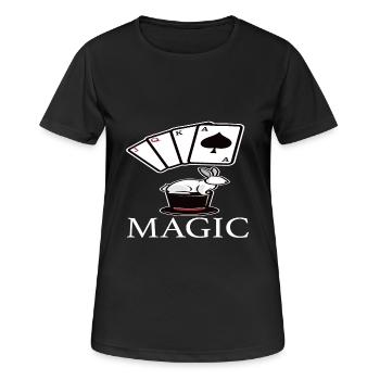 Magic - Women's Breathable T-Shirt - black - Front - AI Model Female 172 light (172cm)