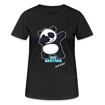 Großer Bruder Dabbing - Frauen T-Shirt atmungsaktiv - Schwarz - Vorne - AI Model Female 172 light (172cm)