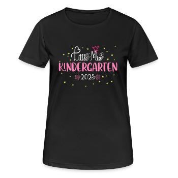 Jardin d’enfants Jardin d’enfants KITA 2025 Cadeau - T-shirt respirant Femme - noir - Devant - AI Model Female 172 light (172cm)