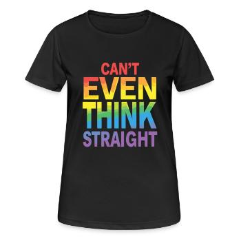 Pride LGBTQ Pride Rainbow Pride Gay Pride Lgbtq - Women's Breathable T-Shirt - black - Front - AI Model Female 172 light (172cm)
