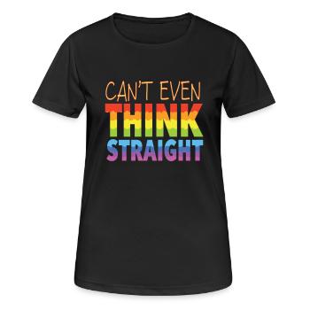 Pride LGBTQ Pride Rainbow Pride Gay Pride Lgbtq - Women's Breathable T-Shirt - black - Front - AI Model Female 172 light (172cm)